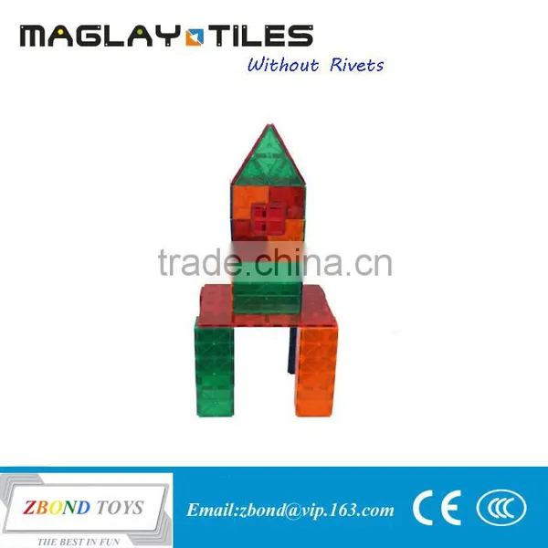 Magnetic Tiles Building Kit 100-Piece Set Quality Choice photo-2