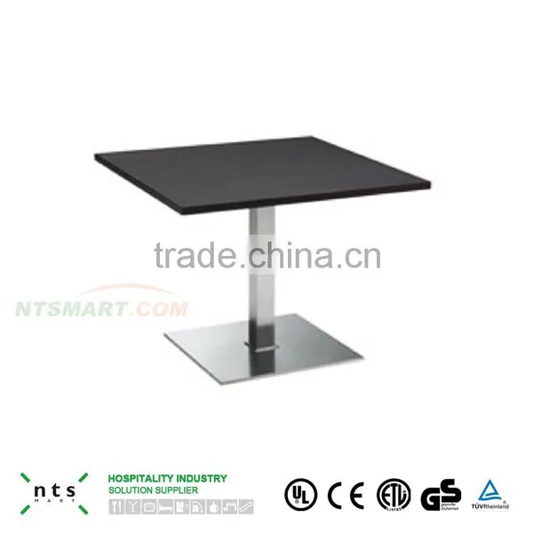 Good Quality Cheap Hotel Bar MDF Table Top Square Table photo-3