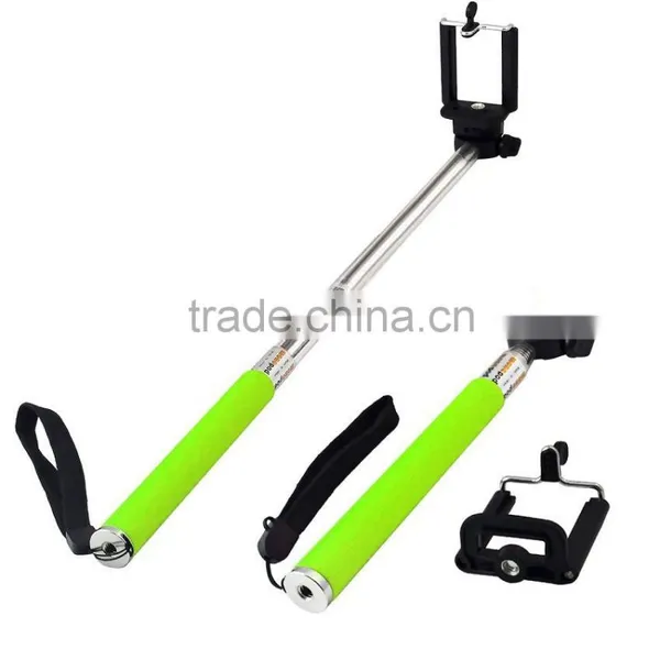 2015 New Fashion Selfie Stick With Bluetooth Shutter Button for Promotion Now photo-6