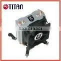 CPU Cooler ( 2 heat pipes/8cm fan/Universal socket support )