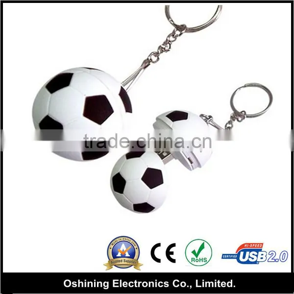 Mini Football Shape Bulk Cheap Plastic USB Flash Drive ( USB-060 ) photo-2