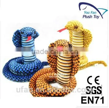 Yiwu Factory Wholesale Lifelike Stuffed Cobra Animal Toy photo-6