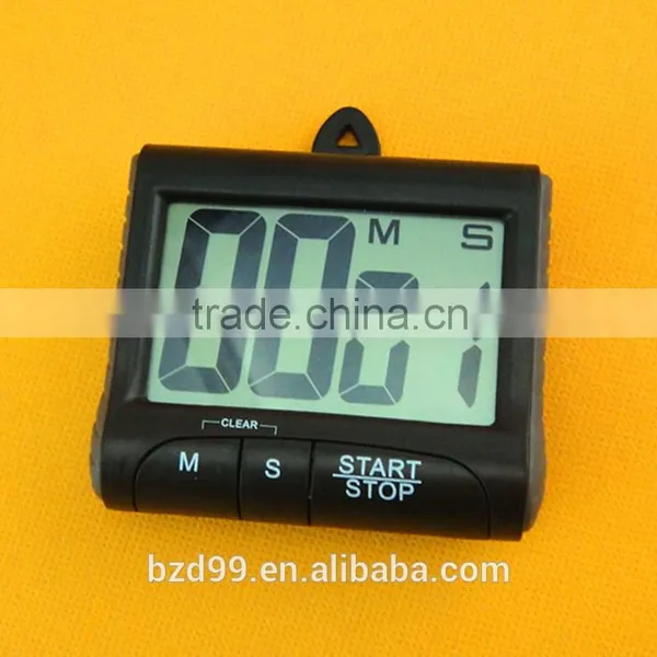 Multi-functional Universal 1-99 Mins Countdown /Up Large Display Digital Battery Power Timer Switch With Standing Clip Magnet photo-4