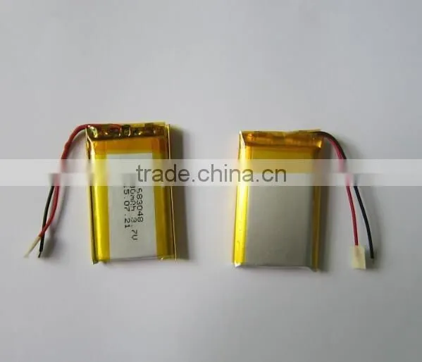Li-polymer Battery 683048 1000mAh 3.7V With Stable PCM photo-2