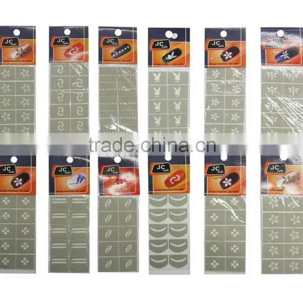 Nail Art Stencial Halloween Designs Nail Art