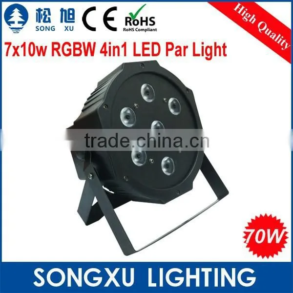 High Power Rgbw Stage Par Can 7x10w 4in1 Led Par Light Wedding Party Lighting Quality Choice photo-2