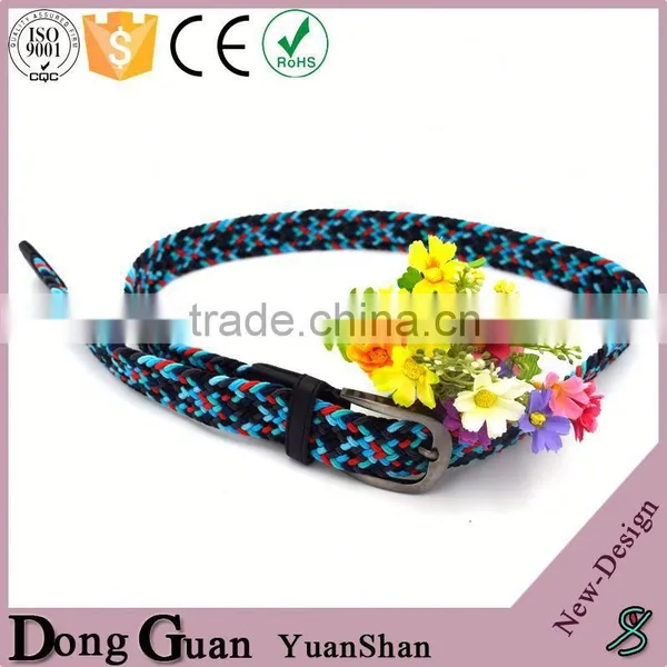 2016 Hot Sale Personalized Needlepoint Belt Fabric Canvas Belts for Outdoor Unisex Colorful Silicon
