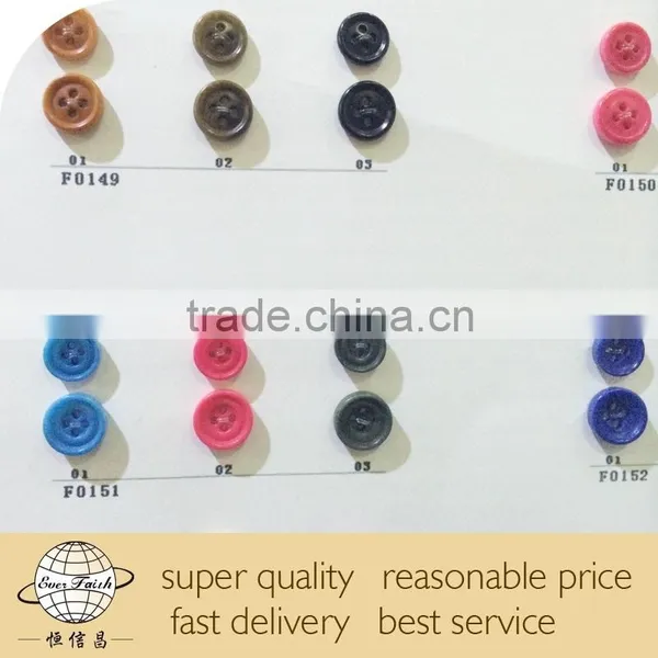 White Color Natural Corozo Button With 4 Holes photo-4