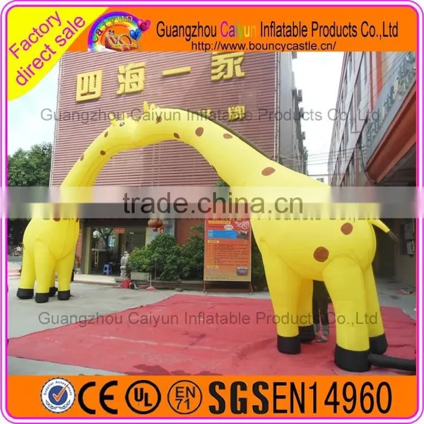 Double Giraffe Advertising Inflatable Arch For Commerce photo-2