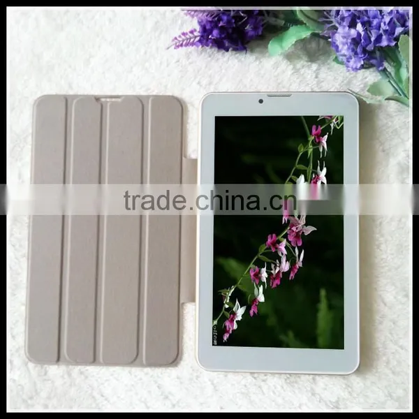 7 Inch Dual Core 3G Calling Dual Sims Android 4.4 MTK6572 Tablet PC With Case Covered Wifi and Bluetooth photo-3