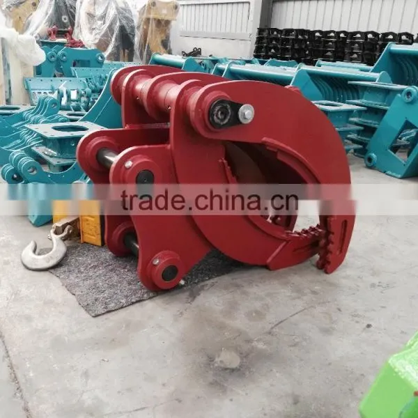 5F Manual Grapple of Excavator Mechanical Grab photo-2