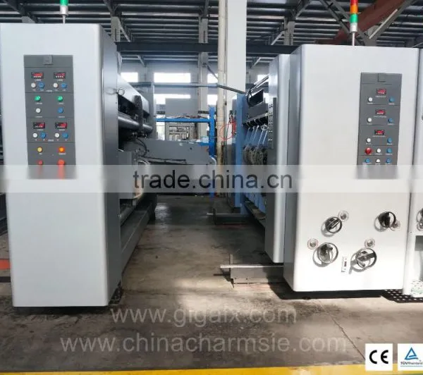 GIGA LX Flexo Carton Box Making Folding Carton Gluing Machines Folder Gluer Machines photo-6
