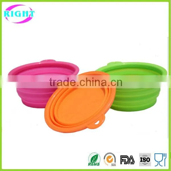 Silicone Dog Bowl Collapsible Bowl photo-5