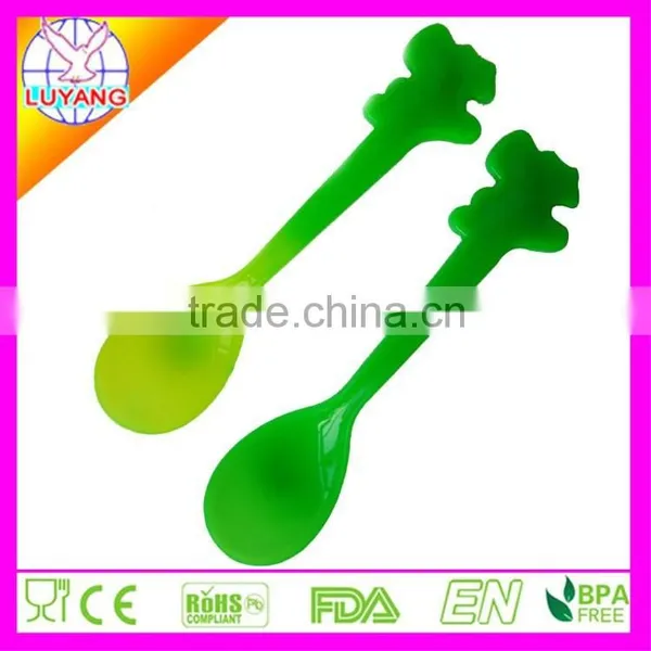 2015 New Design PP Temperature Spoons Change Colors for Promotion Gift