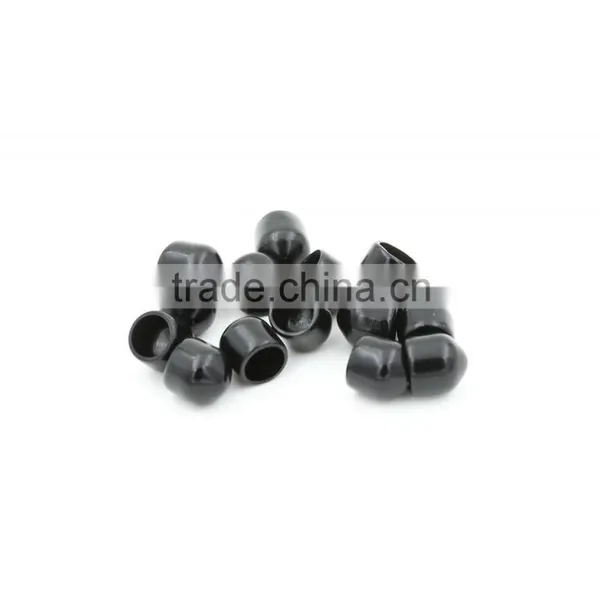 ID 50mm Height 30mm Black Grind Arenaceous Pvc End Fitting Caps for Pipe photo-6