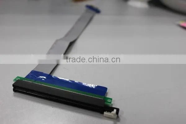 Pci Riser 1X to 16X Extender Ribbon With Molex Connector photo-2