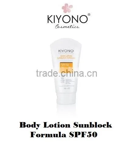 "KIYONO" Whitening Body Lotion With Sunscreen Sunblock UV Protection