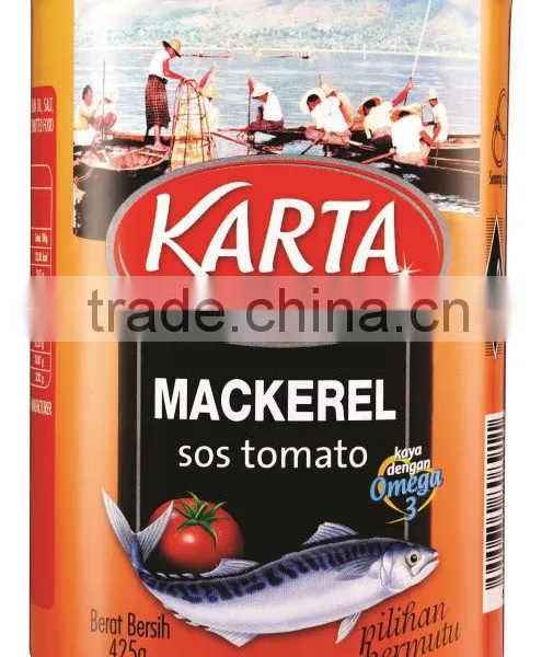 Fine Selection Canned Mackerel in Tomato Sauce (Tall Can 425g)