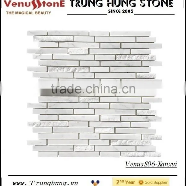 White Marble Mosaic Tiles