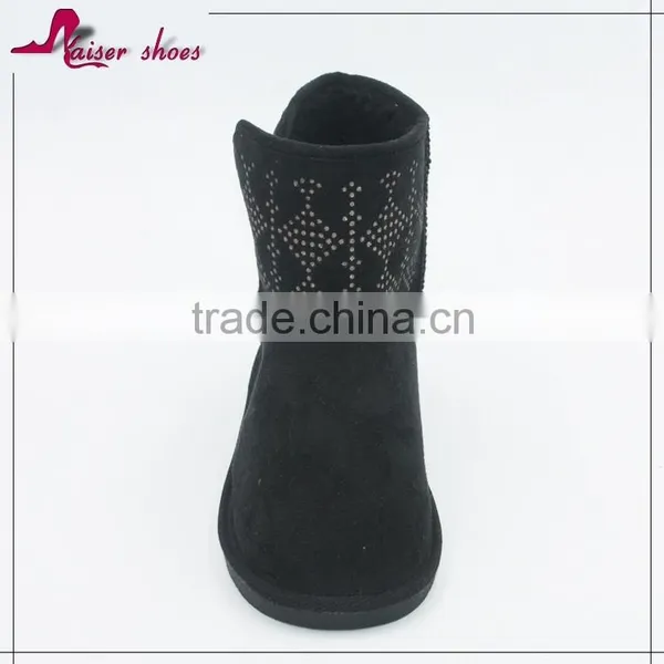 Popular Sequin Upper Hot Pink Baby Boot Kid Shoe Prewalker