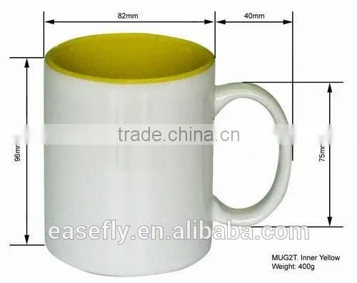 A Grade White Ceramic Caneca Sublimation Mugs photo-3