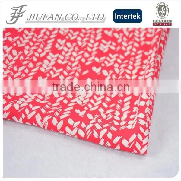 Jiufan Textile Plain Woven Printed Georgette Fabric 100% Polyester Soft Touch Fabric photo-2