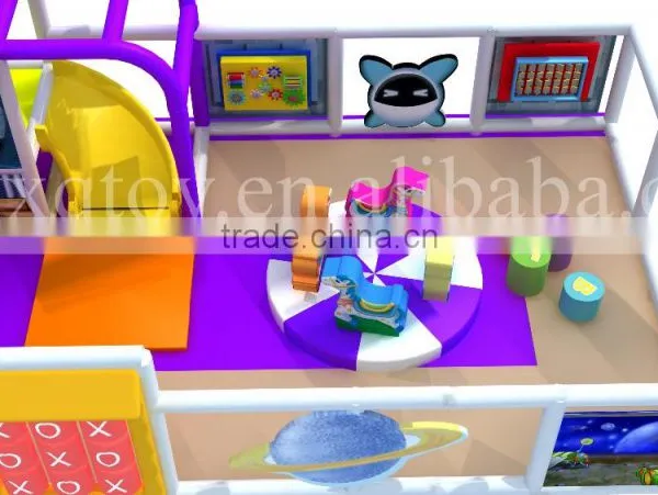 Small Size Space Theme Kids Indoor Play/Soft Children Toddler Playground photo-3
