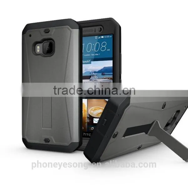 3 in 1 Armor Defender Hybrid Heavy Duty Hard Cover Shockproof Case for HTC ONE M9 photo-3