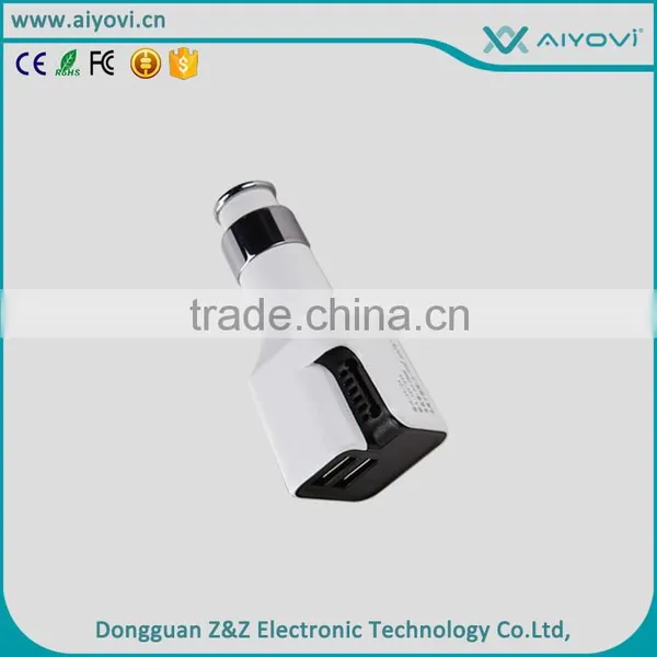 Universal Multi USB Port Car Chargers With USB 3.0 Cable