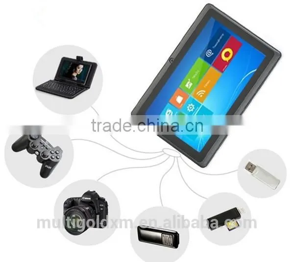 OEM Tablet PC 7 Inch Android 4.4 Q88 A33 Quad Core Tablet photo-5