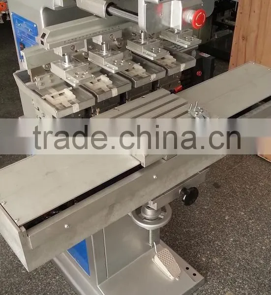 4 Color Safety Helmet Pad Printing Machine photo-3