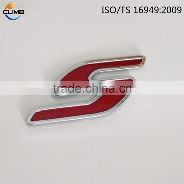 Sales Promotion Chrome Car Logo, Plastic Chrome Lettering, Custom 3D ABS Car Stickers photo-3