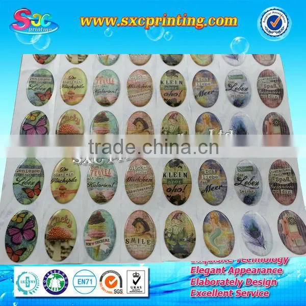 High Clear Dome Sticker, Different Design of Dome Sticker photo-2