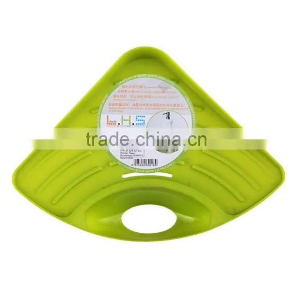 Free Sample 2016 Hot Sale Triangle Style Kitchen Sponge Holder photo-5