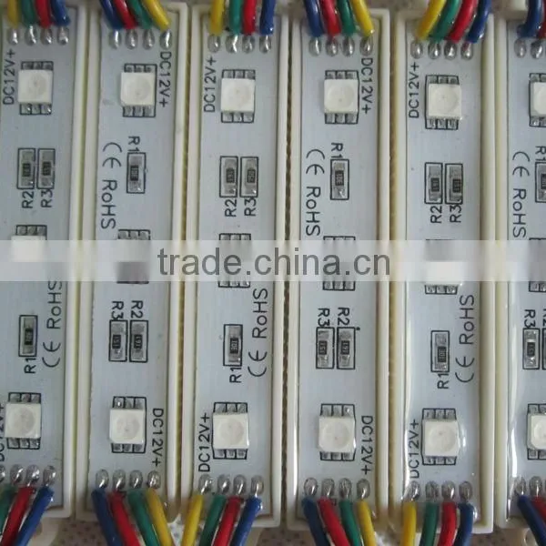 High Quality DC 12V 5050 RGB LED Module Lighting for Advertisement photo-2
