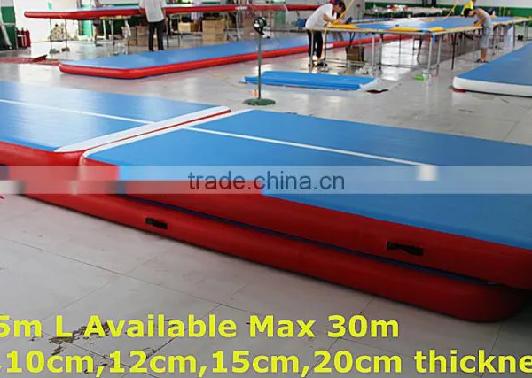 2015 New Drop Stitch Material Inflatable Air Tumble Track for Gymnastics photo-2