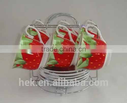 Factory Price Bone China Cup and Saucer Coffee Set photo-2