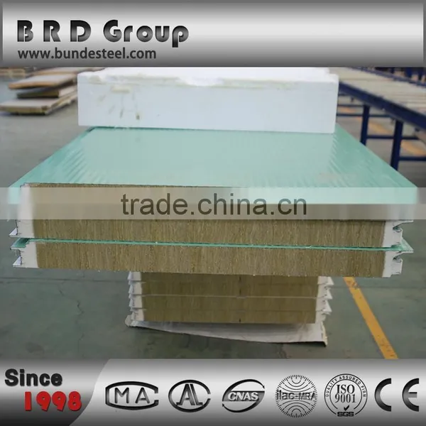 Manufacturer of Cheap Good Quality Rock Wool Sandwich Wall Panel Price photo-5
