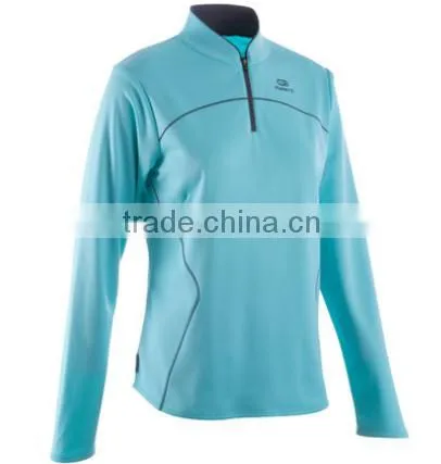 Womens Snowboard Inside Fleece Top MidLayer Running Shirt