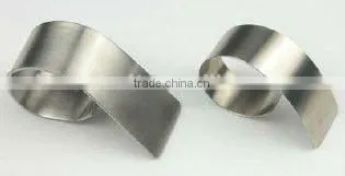 Stainless Steel Napkin Rings in Satin Finished