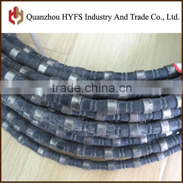 Abrasive Wire Saw for Marble Granite Basalt Quarry and Shaping Diamond Wire Saw for Sale photo-2
