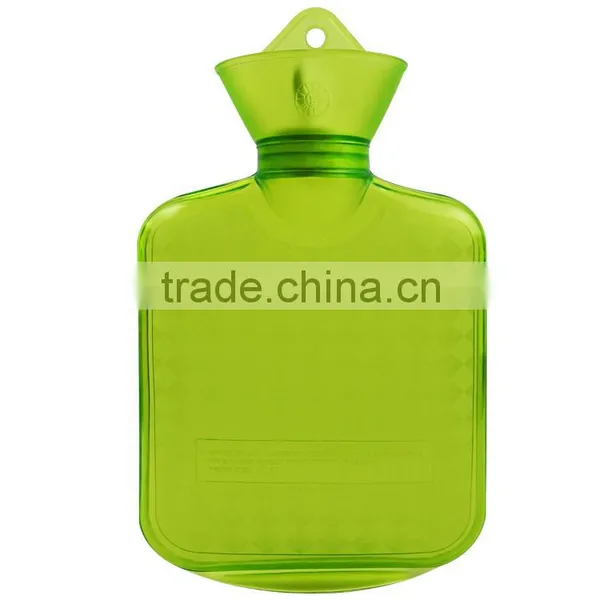 Hot Multifunctional Baby PVC Hot Water Bottle Green Anti-scald photo-2