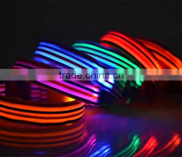 Dogs Puppy LED Flashing Collar Safety Night photo-4