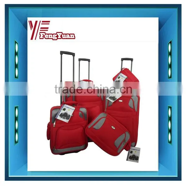 China 2014 5pcs Set EVA Luggage Bag/branded Luggage Sets/ Beautiful Luggage