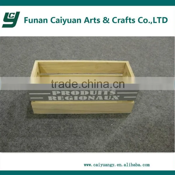 Small and Simple Design Wooden Basket