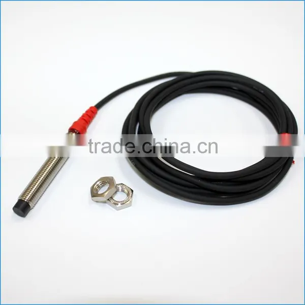 Factory Hot M8 Non-Flush 12v dc 3-wires Inductive Proximity Sensor With CE photo-6
