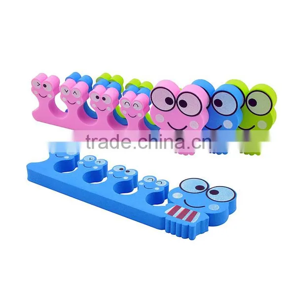 Custom Cartoon Animal Shaped Eva Toe Fingernail Separator Hign Quality Sponge Toe Separator Supplier photo-4