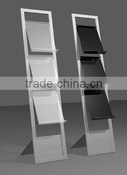 Metal Menu Holder Display Shelf