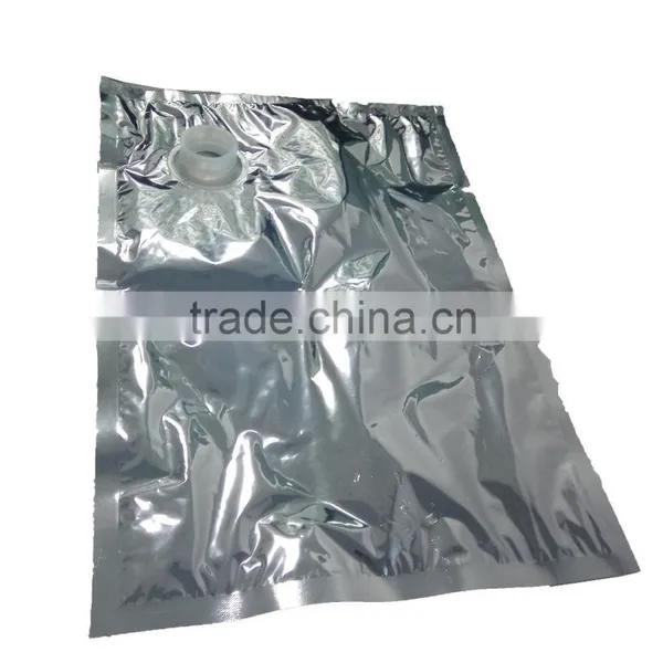 Bib Bag in Box for Red Wine Water Juice Milk With Holder Valve