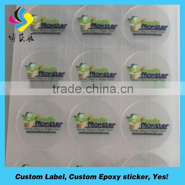 Newest Hot Sale App Art Clear Sticker Semi Gloss photo-4